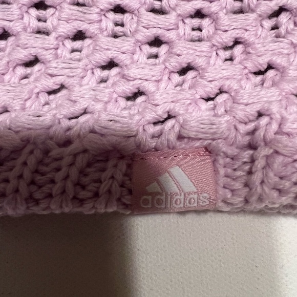 NWT Adidas Womens Fleece Lined Crestline Headband OSFA Orchid Fusion Purple (D4) - Picture 2 of 5